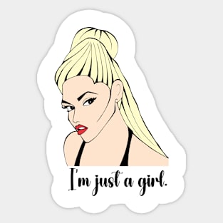 GWEN STEFANI FAN ART!!! Sticker